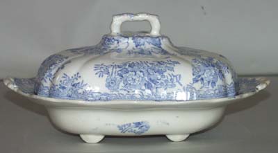 Vegetable Dish with Cover c1880
